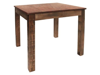 Jídelní stůl směs recyklovaného dřeva 82 x 80 x 76 cm 244495