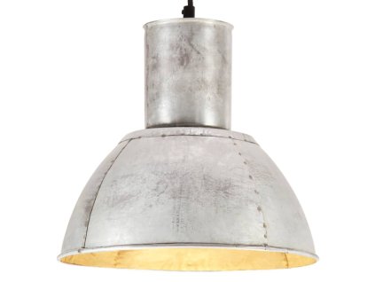 Závěsné svítidlo 25 W stříbrné kulaté 28,5 cm E27 320567