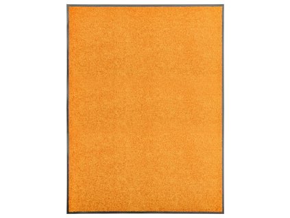 Rohožka pratelná oranžová 90 x 120 cm 323454