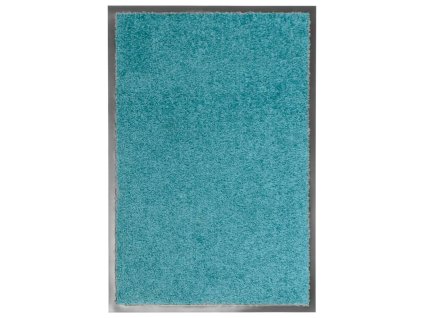 Rohožka pratelná tyrkysová 40 x 60 cm 323457