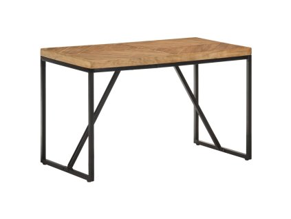 Jídelní stůl 120 x 60 x 76 cm masivní akácie a mangovník 323546
