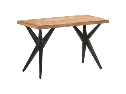 Jídelní stůl 120 x 60 x 76 cm masivní akáciové dřevo 323559