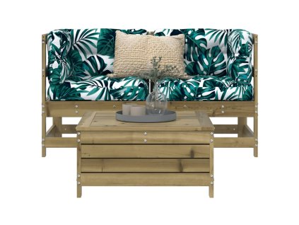 3dílná zahradní sedací souprava impregnovaná borovice 3250755