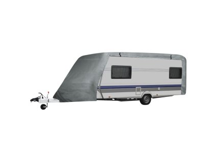 Plachta na karavan S šedá 210093