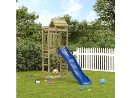 Dětské hřiště na zahradu impregnované borové dřevo 3156972