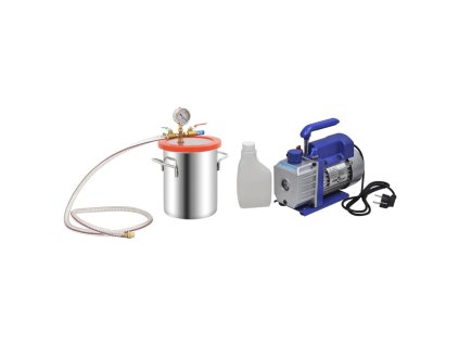 Vakuová komora s jednostupňovým čerpadlem 5,5 l 3100544