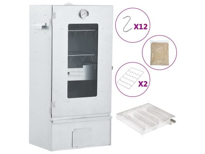 Grilovací trouba / udírna s generátorem kouře pozinkovaná ocel 3200767