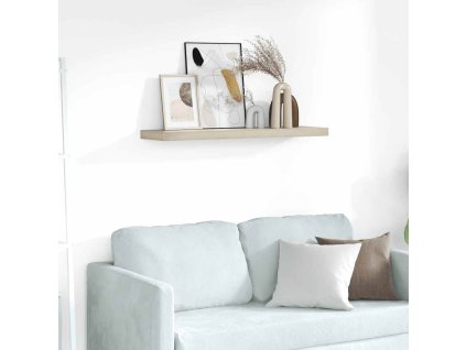 Plovoucí nástěnná police dub 90 x 23,5 x 3,8 cm MDF 323880