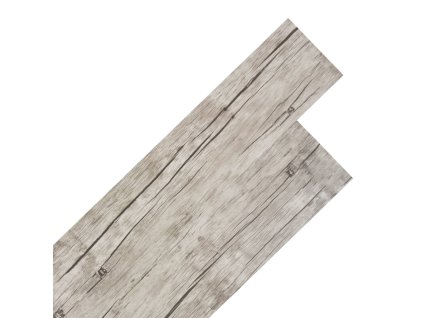 Samolepící podlahová krytina PVC 5,02 m² 2 mm dub bělený 245171