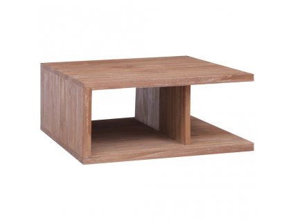 Konferenční stolek 70 x 70 x 30 cm masivní teakové dřevo