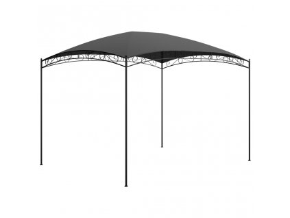 Altán 3 x 4 x 2,65 m antracitový 180 g/m² 313911
