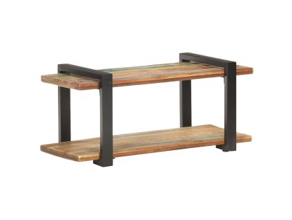 TV stolek 90 x 40 x 40 cm masivní recyklované dřevo 320494