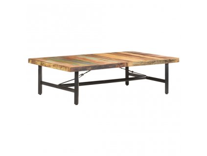 Konferenční stolek 142 x 90 x 42 cm masivní recyklované dřevo