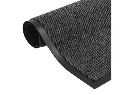 Protiprachová obdélníková rohožka všívaná 40x60cm antracitová 132702