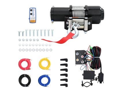 Elektrický naviják 12 V 2 040 kg s dálkovým ovládáním 210447