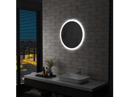 Koupelnové zrcadlo s LED osvětlením 60 cm