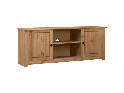 TV skříňka 120 x 40 x 50 cm masivní borovice řada Panama 282670