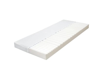 Matrace 120 x 200 cm 7 zón PU pěna 10 cm H2 H3 282806