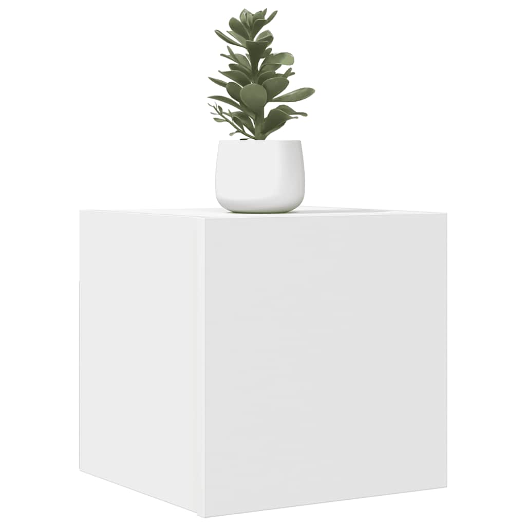 Nástěnná TV skříňka bílá 30,5x30x30 cm 804481