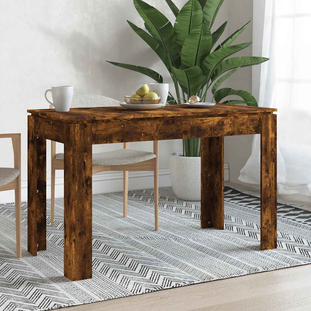 Jídelní stůl kouřový dub 120 x 60 x 76 cm kompozitní dřevo 815387