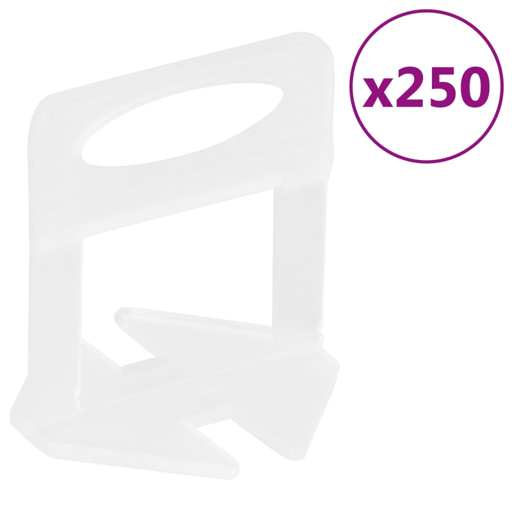 Nivelační spony na obklady 250 ks 1 mm 155270