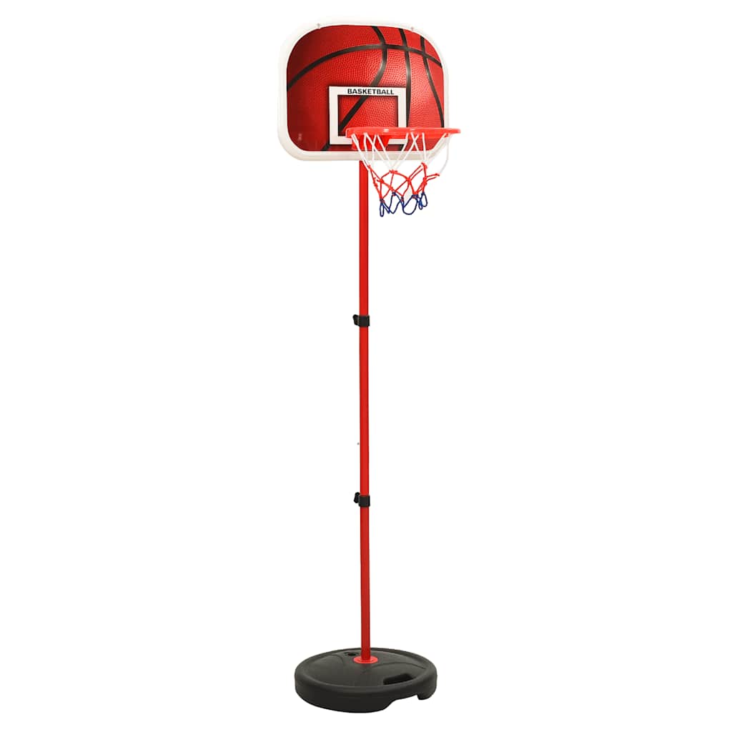 Přenosná basketbalová hrací sada nastavitelná 160 cm 80348