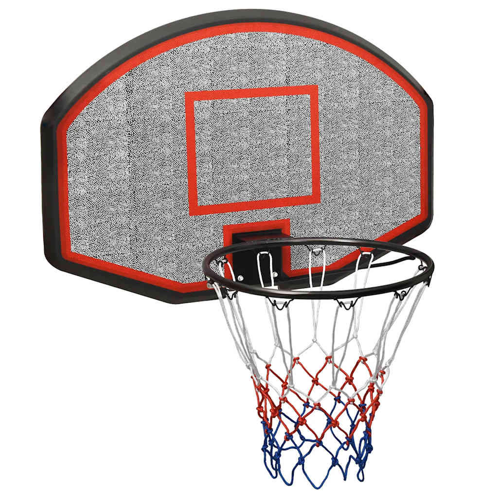 Basketbalový koš černý 90x60x2 cm polyethylen 93666