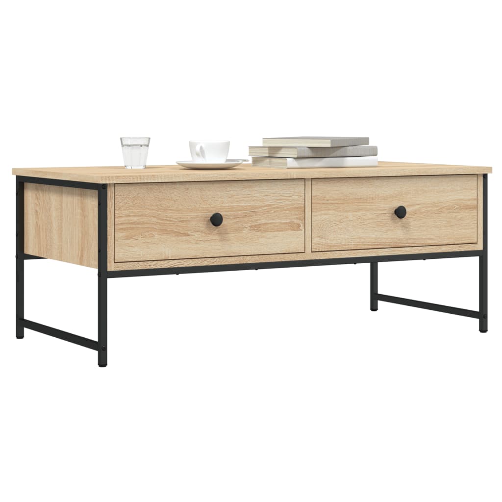 Konferenční stolek dub sonoma 101x49x39,5 cm kompozitní dřevo 837738