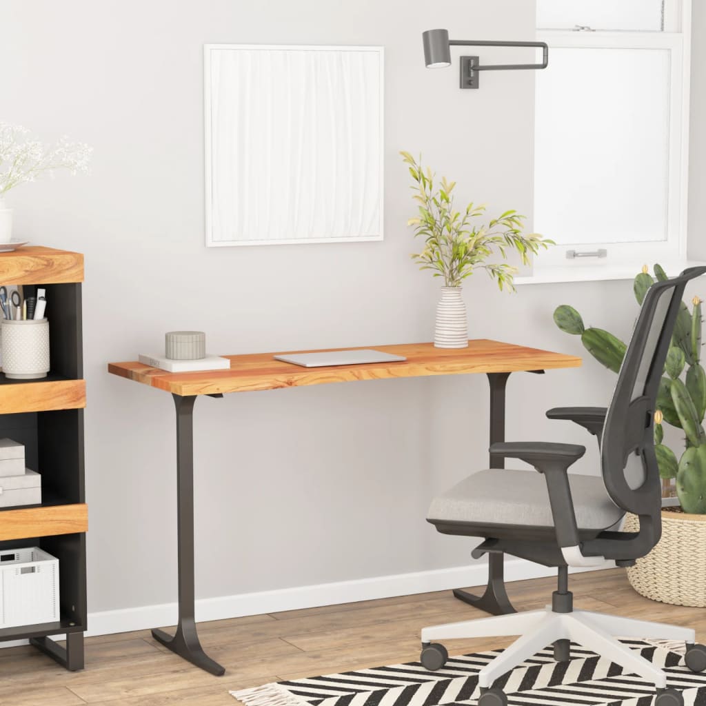Stolní deska 120x50x2,5 cm obdélníková masivní akáciové dřevo 370166