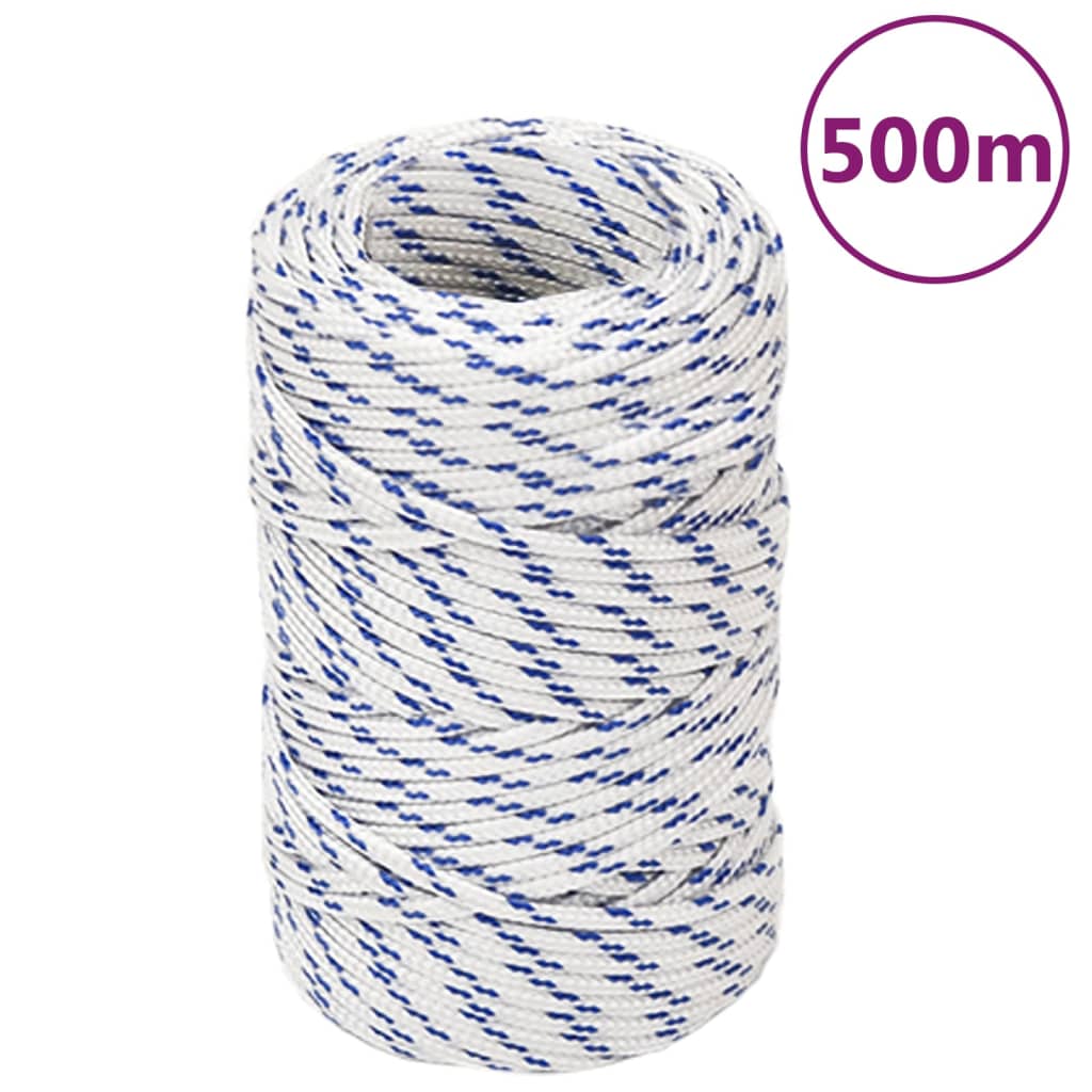 Lodní lano bílé 2 mm 500 m polypropylen 152268