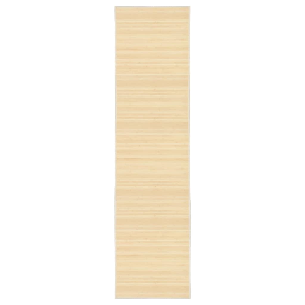 Koberec bambus 80 x 300 cm přírodní 247199
