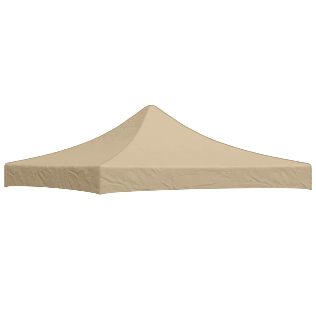 Střecha k party stanu 3 x 3 m béžová 270 g/m² 315318