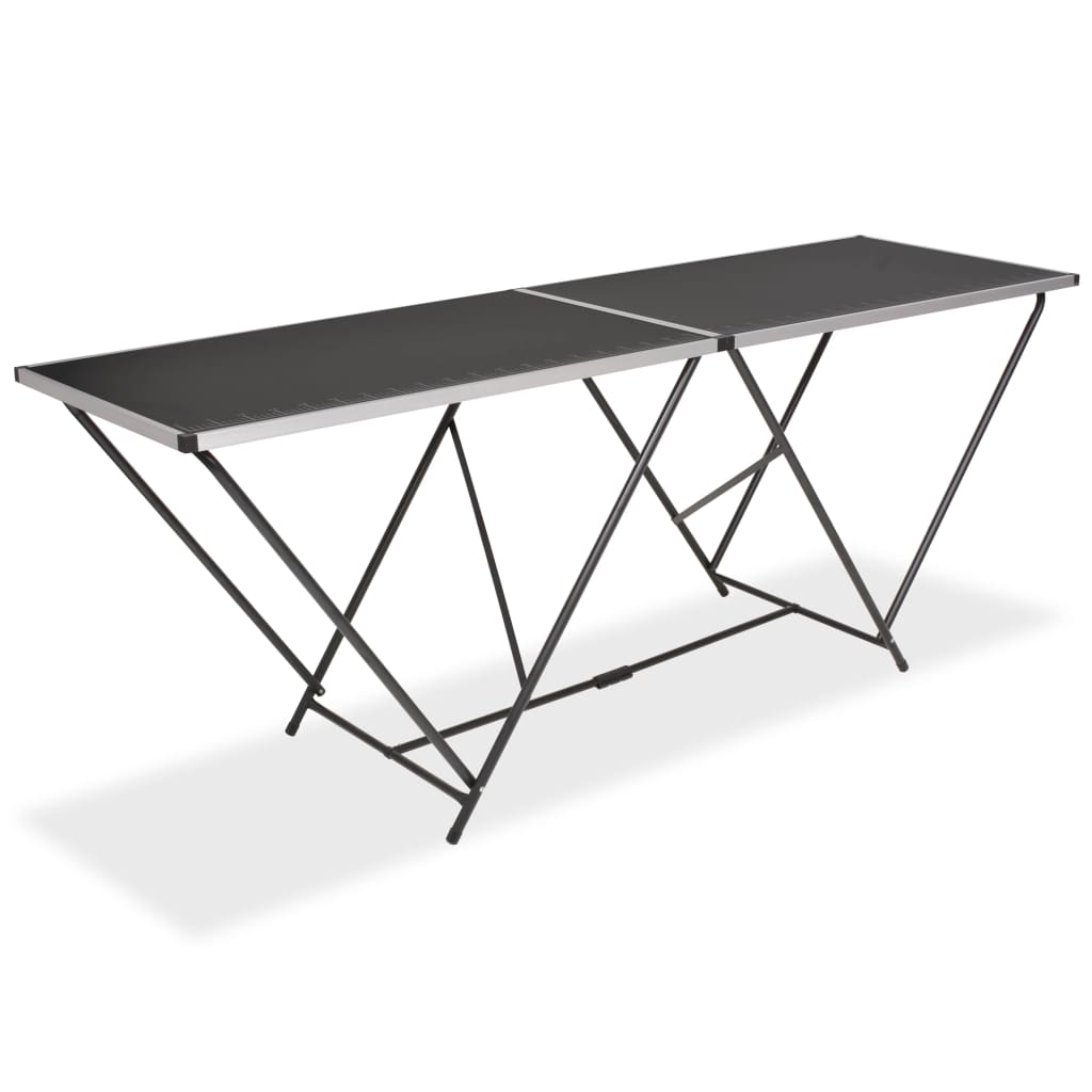 Skládací tapetovací stůl MDF a hliník 200 x 60 x 78 cm 142920