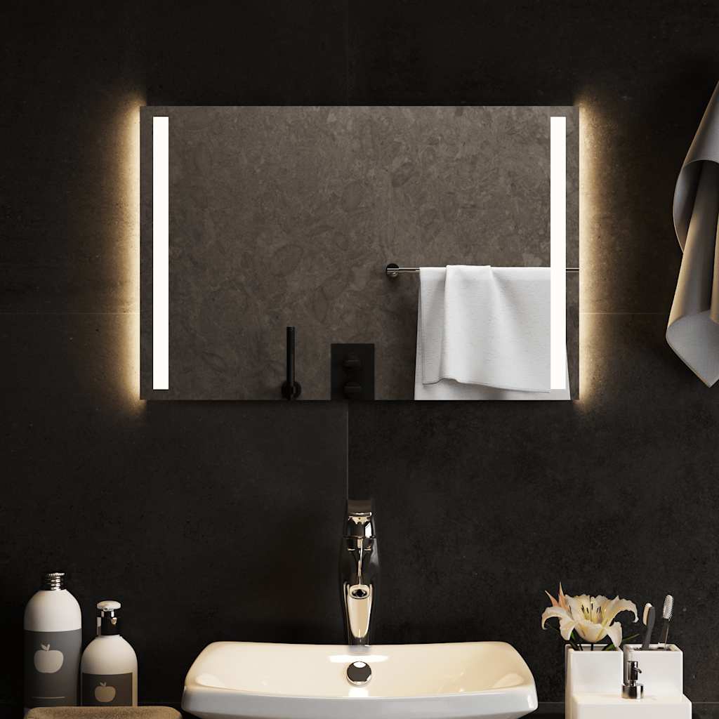 Koupelnové zrcadlo s LED osvětlením 60x40 cm 151744