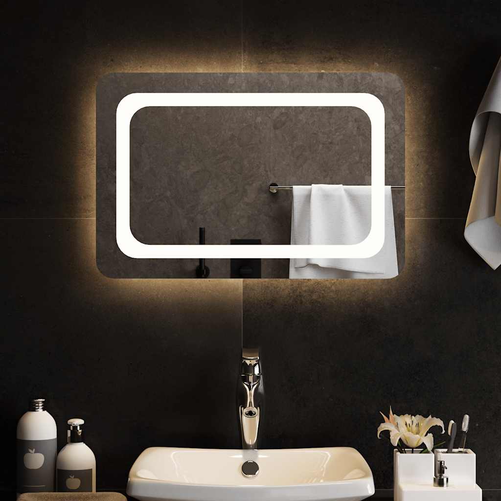 Koupelnové zrcadlo s LED osvětlením 60x40 cm 151782