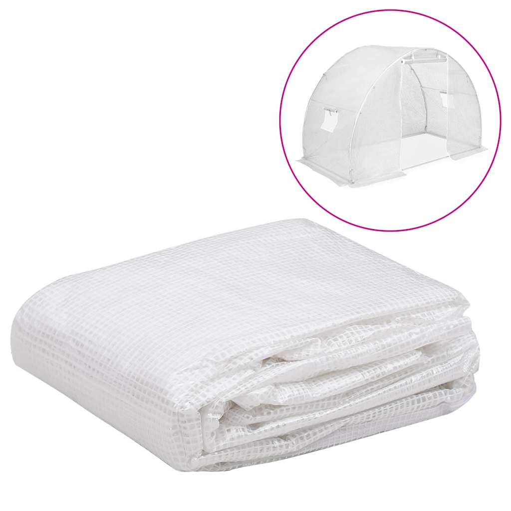 Náhradní plachta na skleník (4,5 m²) 3 x 1,5 x 2 m průhledná 316434