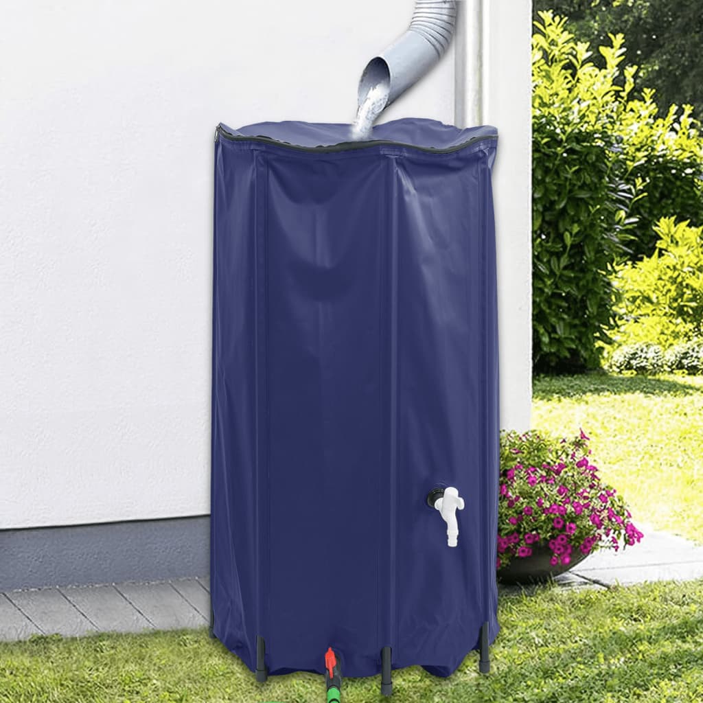 Nádrž na vodu s kohoutkem skládací 380 l PVC 156014