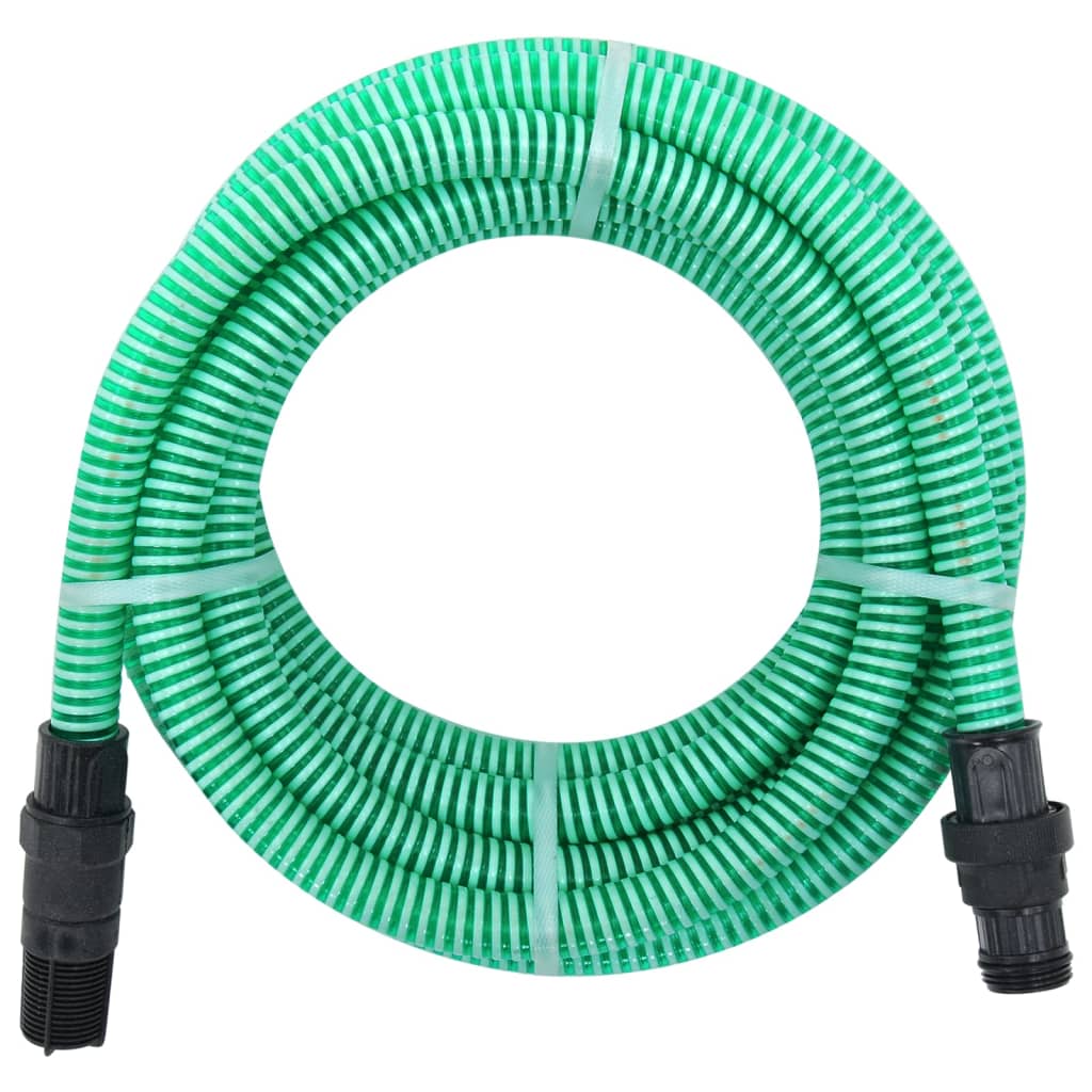 Sací hadice s PVC konektory zelená 1" 7 m PVC 151071