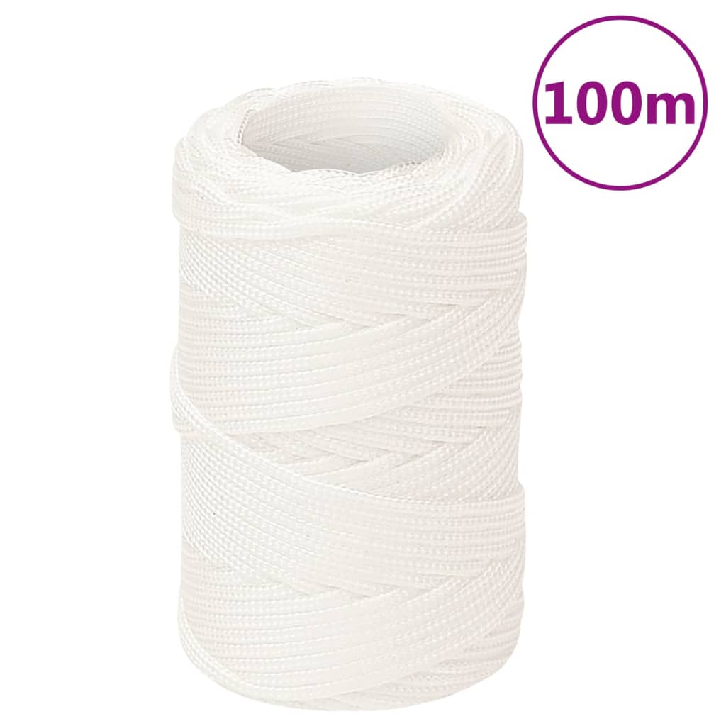 Lodní lano celobílé 2 mm 100 m polypropylen 152531