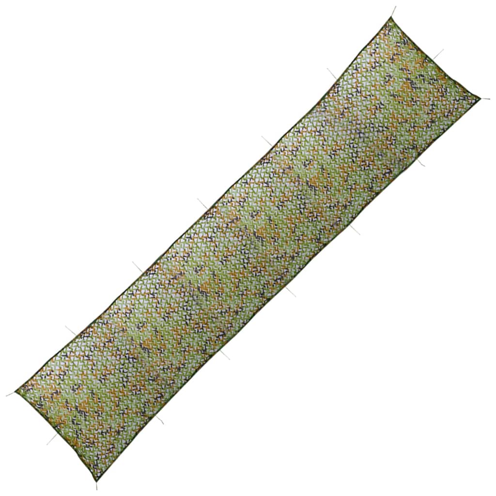 Maskovací síť s úložným pytlem 1,5 x 6 m zelená 135875