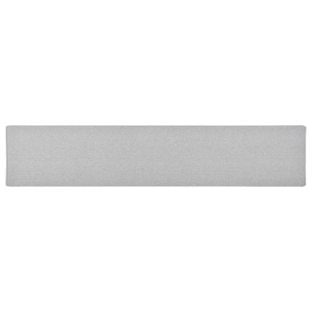 Běhoun světle šedý 50 x 250 cm 326991