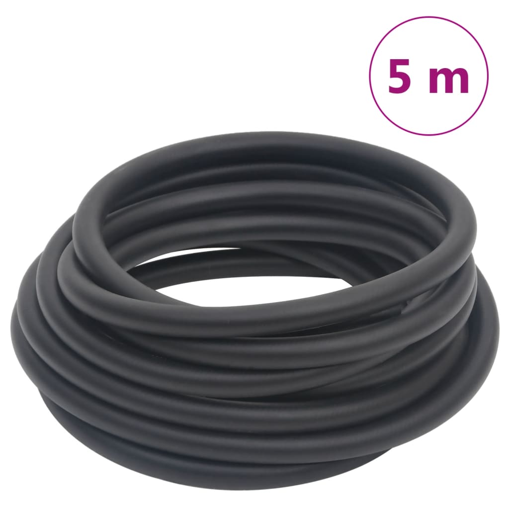 Hybridní vzduchová hadice černá 0,6" 5 m pryž a PVC 154492