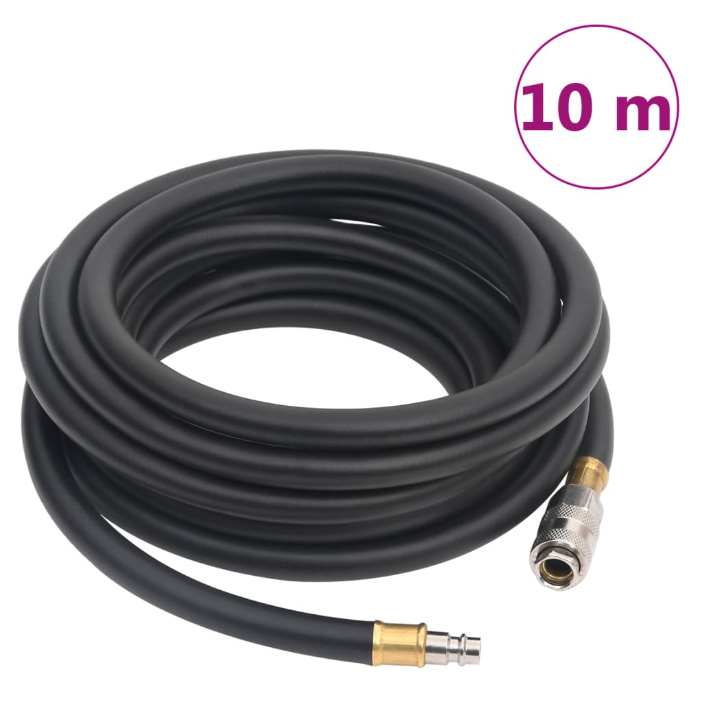 Hybridní vzduchová hadice černá 0,6" 10 m pryž a PVC 154495