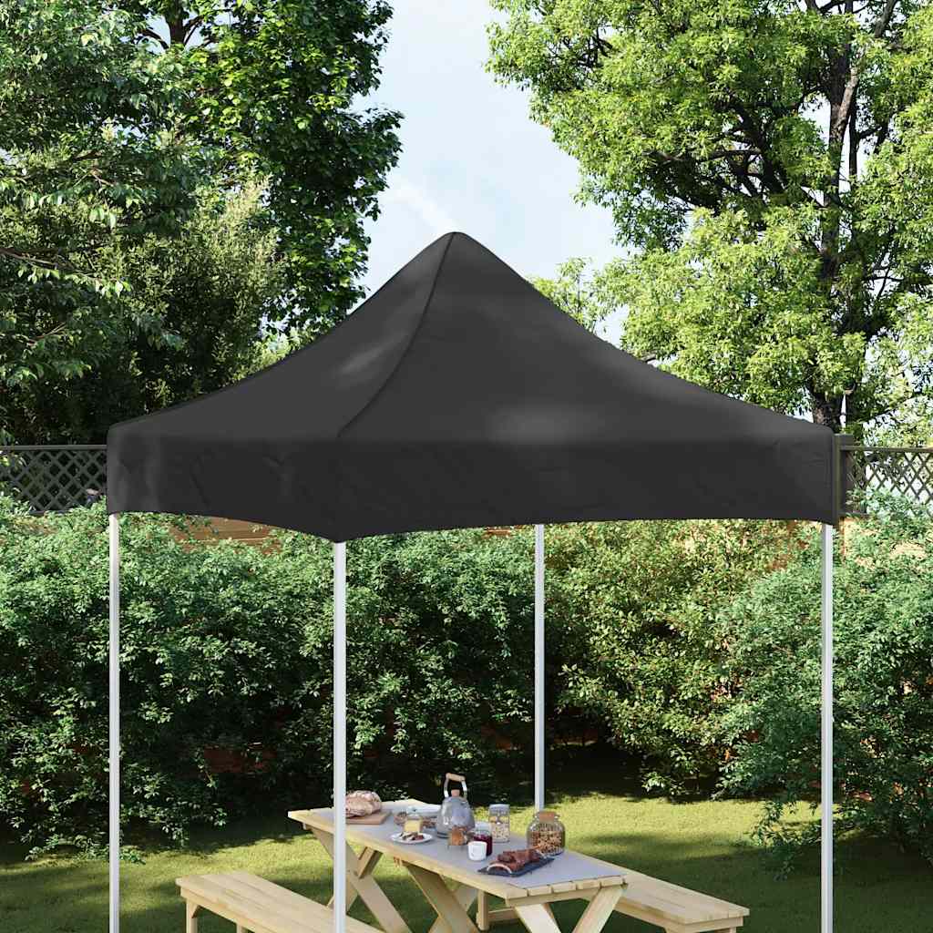 Střecha k party stanu 2 x 2 m černá 270 g/m² 315347