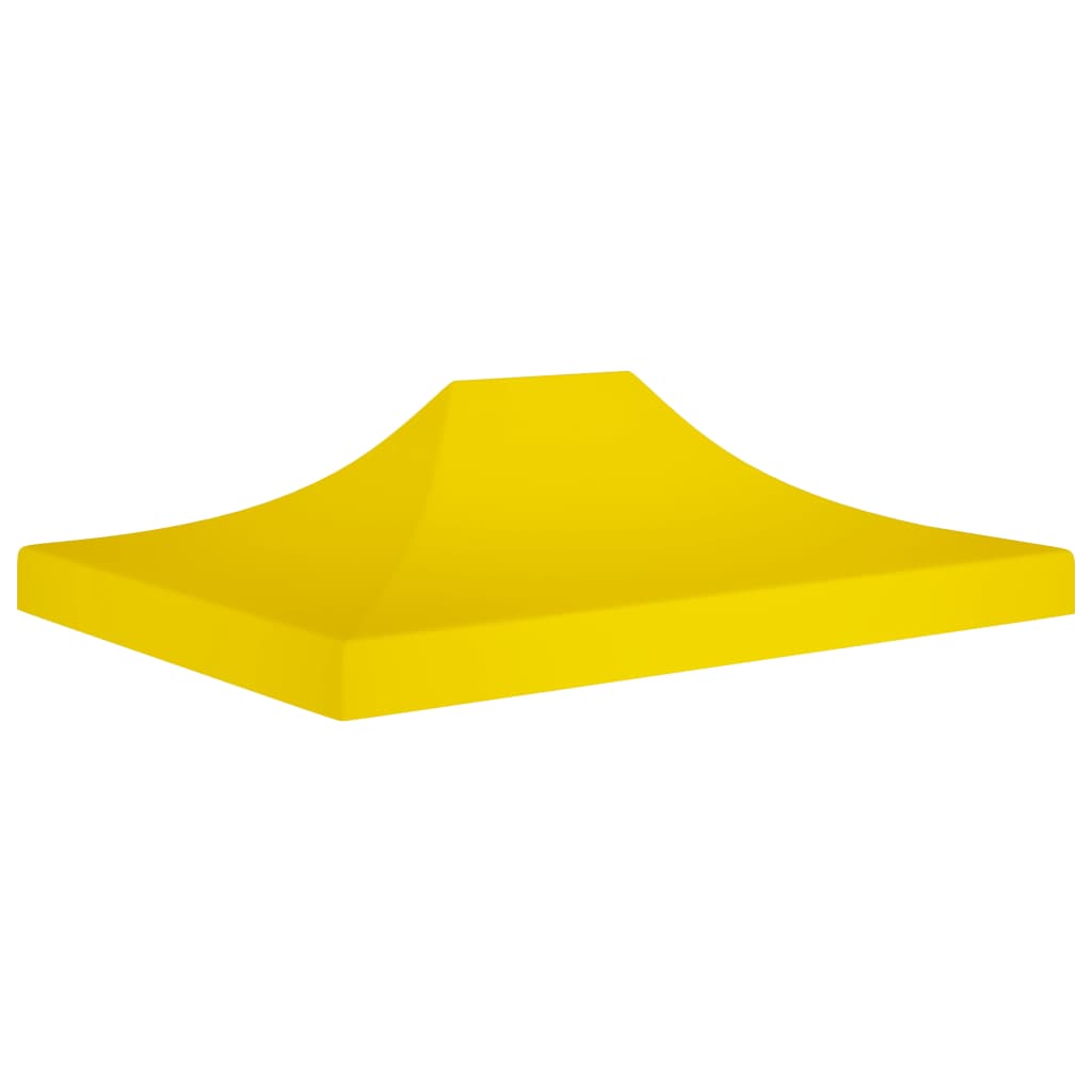 Střecha k party stanu 4,5 x 3 m žlutá 270 g/m² 315374