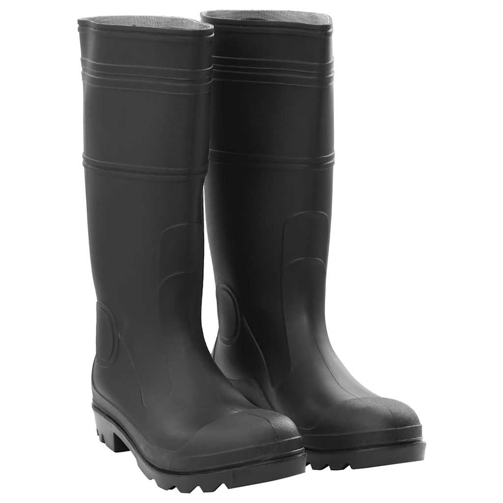 Holínky černé velikost 46 PVC 137595