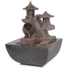 Interiérová fontána s LED osvětlením, polyresin 244286