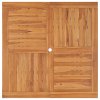 Zahradní jídelní stůl 110 x 110 x 75 cm masivní teak 318477