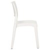 Zahradní židle 2 ks bílé polypropylen 317726