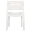 Zahradní židle 2 ks bílé polypropylen 317729